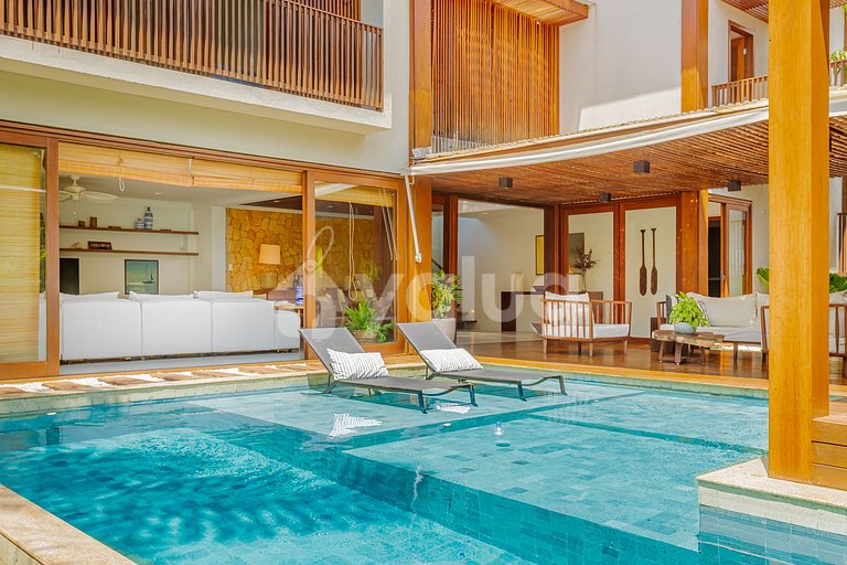 Casa de alto nivel con 4 suites - Praia do Forte.