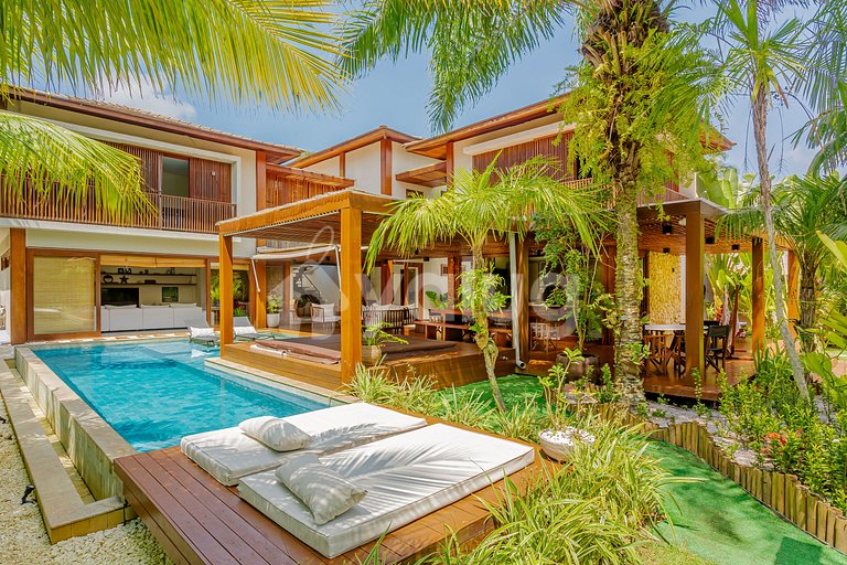 High standard house with 4 suites - Praia do Forte.