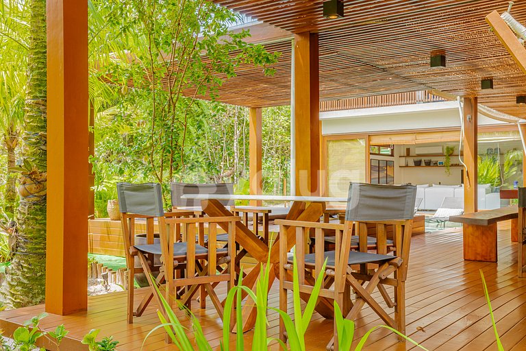 High standard house with 4 suites - Praia do Forte.