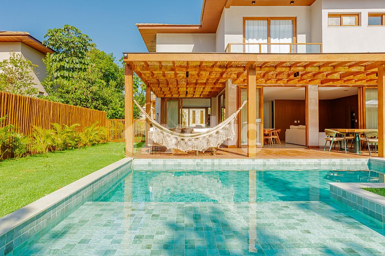 Casa de alto estándar 6 suites - Praia do Forte