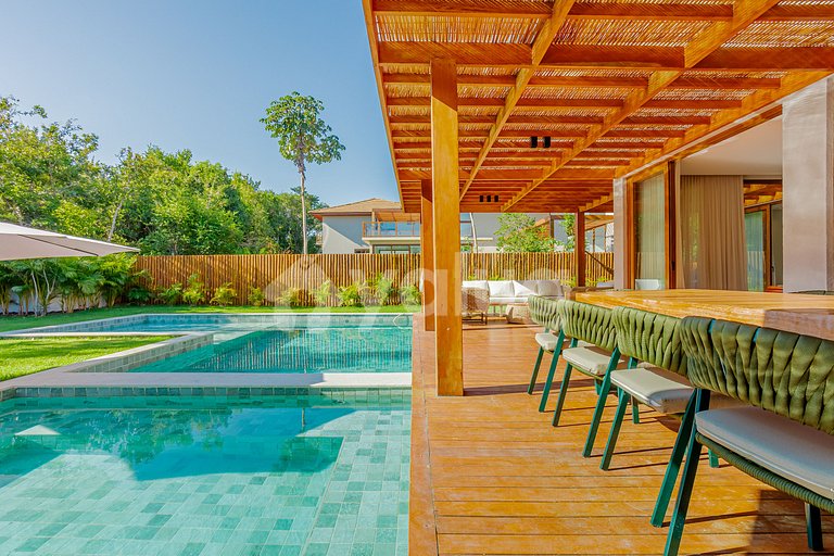 Casa de alto estándar 6 suites - Praia do Forte