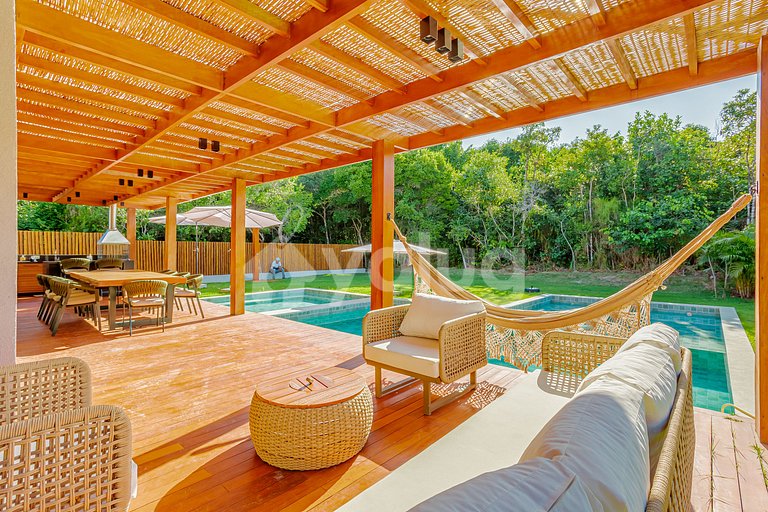 Casa de alto estándar 6 suites - Praia do Forte