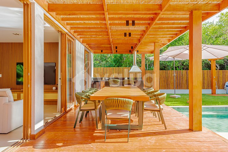 Casa de alto estándar 6 suites - Praia do Forte