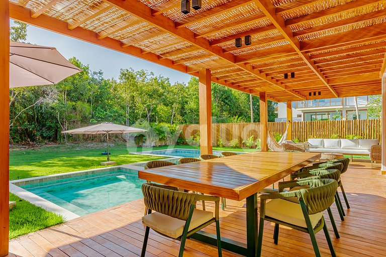 Casa de alto estándar 6 suites - Praia do Forte