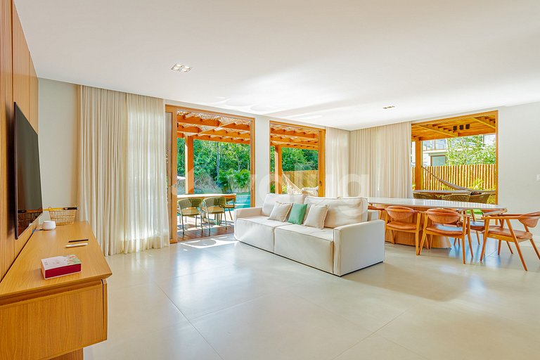 Casa de alto estándar 6 suites - Praia do Forte