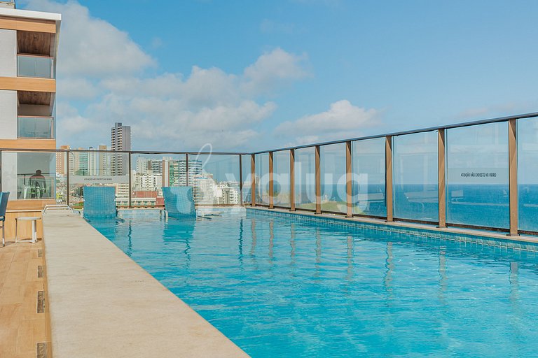Lindo Apartamento Vista Mar - Barra