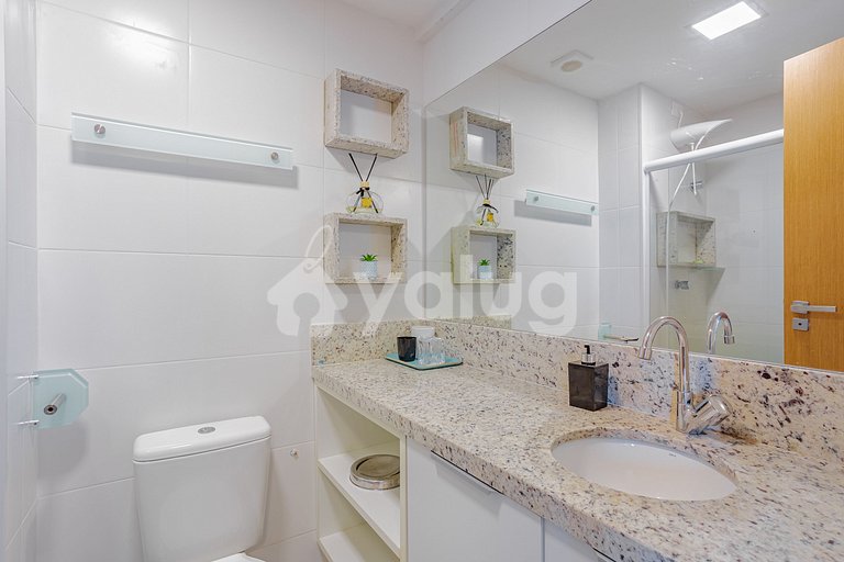 gran apartamento, 3 suites en la arena - Itacimirim