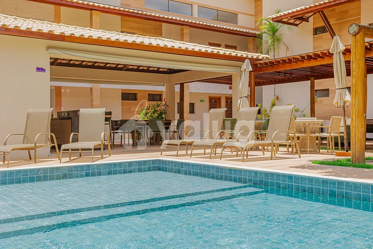 Belo apartamento 4 suítes - Guarajuba