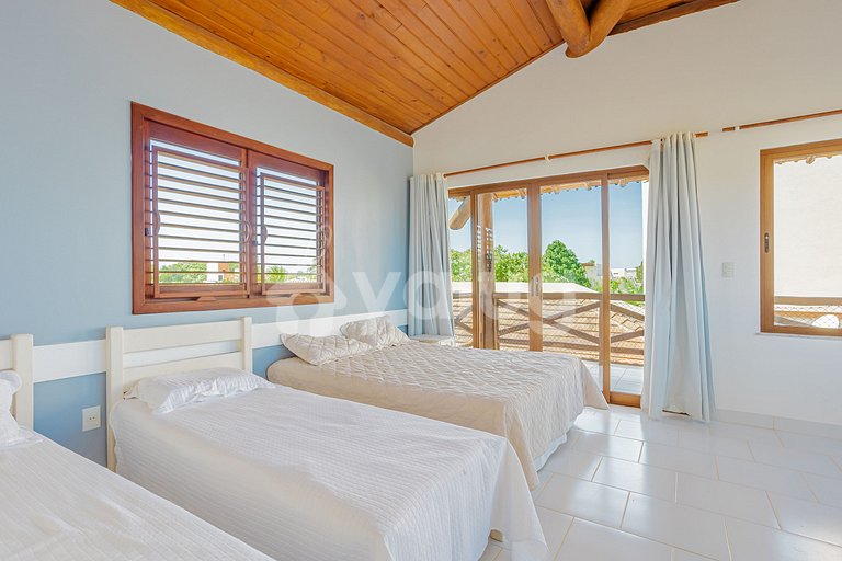 Casa espetacular 5 suítes pé na areia - Guarajuba