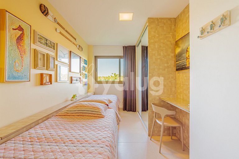 Wonderful apartment 850m from the beach - Praia do Forte