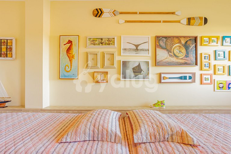 Maravilhoso apartamento 850m da praia - Praia do Forte
