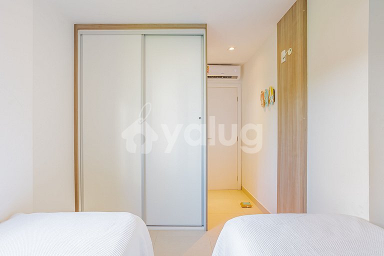 Maravilloso apartamento a 850 m de la playa - Praia do Forte