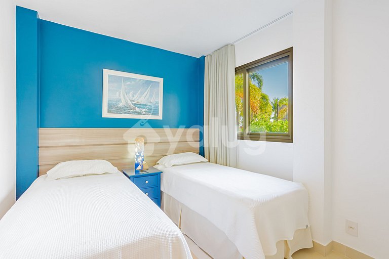 Maravilhoso apartamento 850m da praia - Praia do Forte