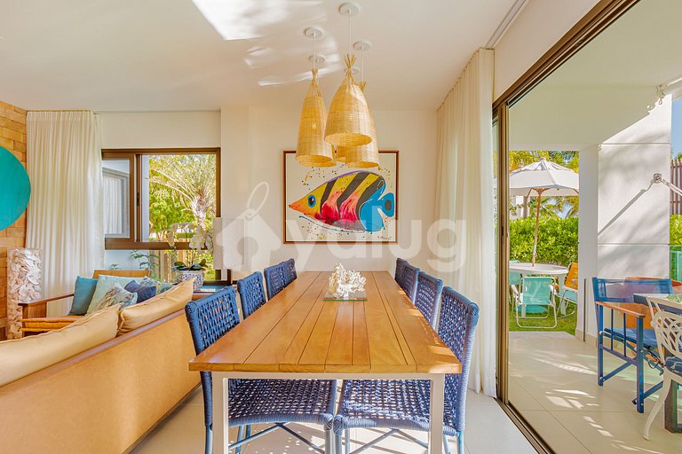 Maravilloso apartamento a 850 m de la playa - Praia do Forte