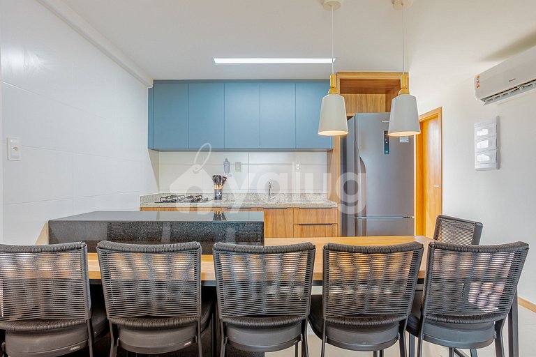Maravilloso apartamento con 3 suites en la arena- Itacimirim