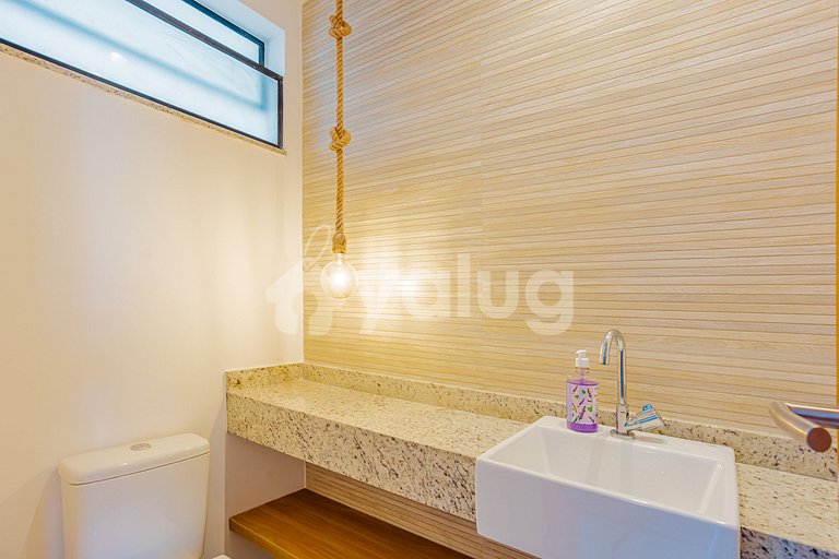 Wonderful apartment 3 suites right on the sand - Itacimirim