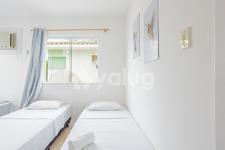 Excellent 4 Bedroom House in Guarajuba with Swimming Pool an