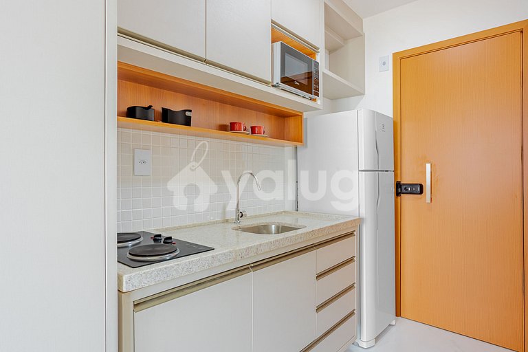 Hermoso estudio vistas al mar a 750 m de la playa - Armação