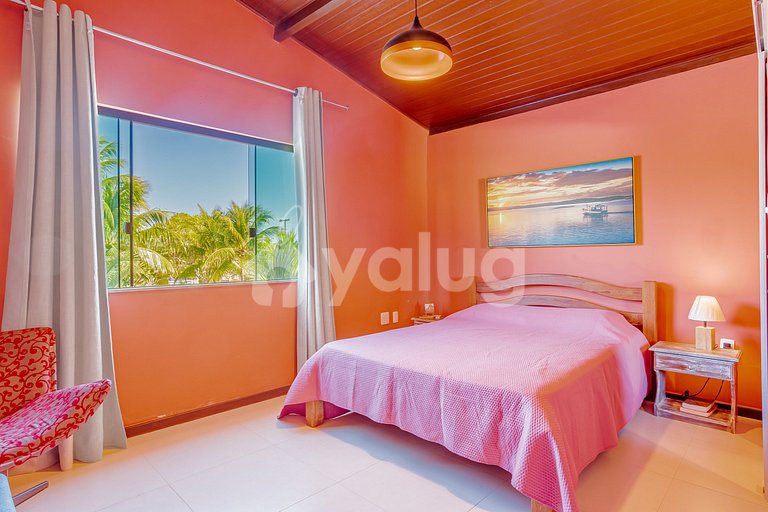 Casa Aconchegante 5/4 a 500m da Praia
