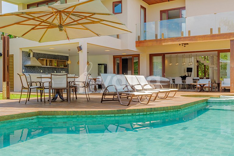 Wonderful house with 6 suites - Praia do Forte