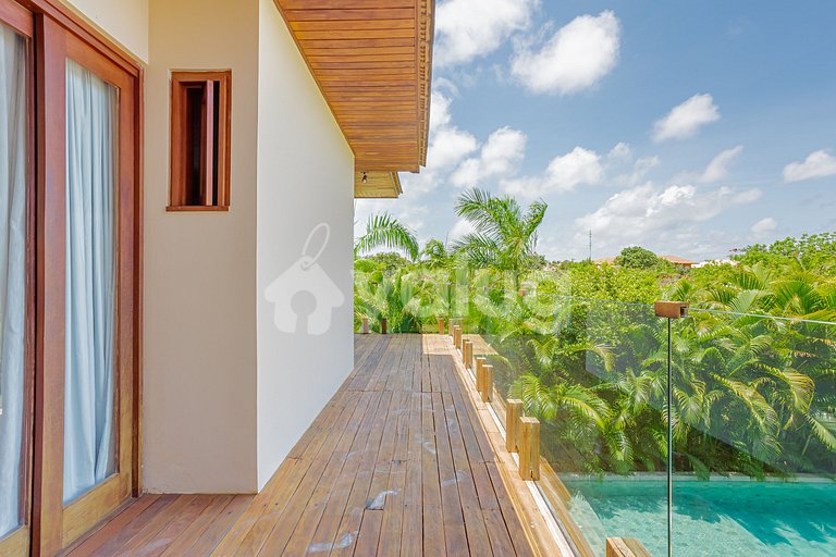 Maravilhosa casa com 6 suítes - Praia do Forte