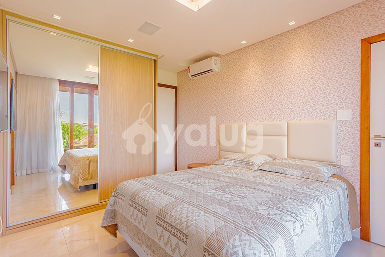 Maravilhosa casa com 6 suítes - Praia do Forte