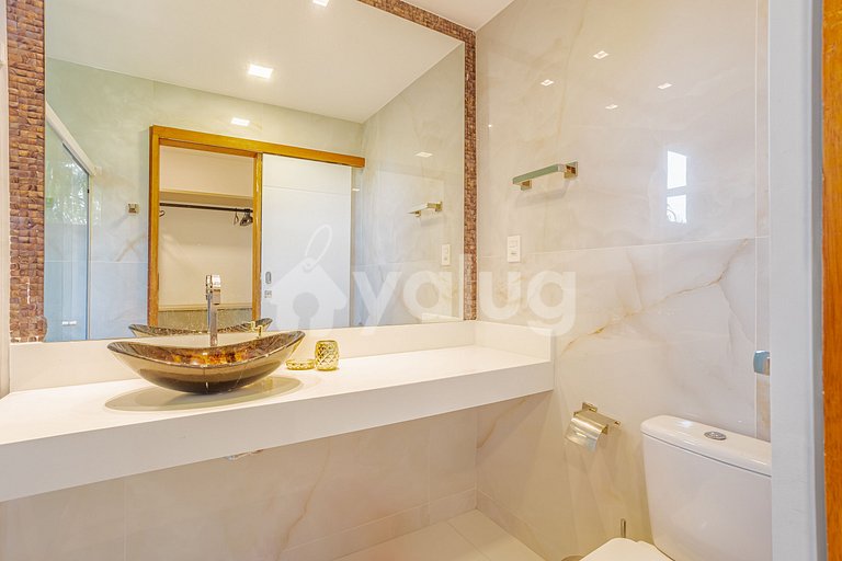 Wonderful house with 6 suites - Praia do Forte
