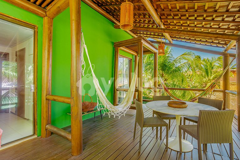 Beautiful Bungalow 3 suites right on the sand - Itacimirim
