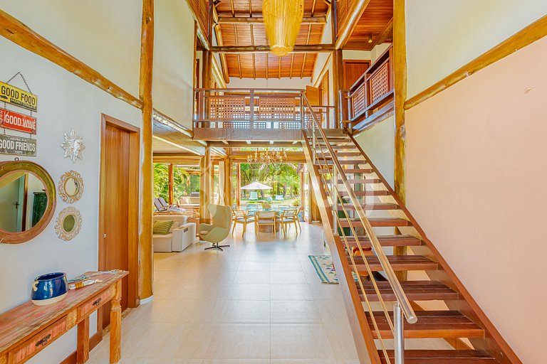 Maravillosa casa con 5 suites a 500m de Lord- Praia do Forte