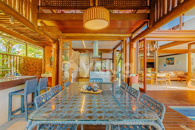 Wonderful house with 5 suites 500m from Lord- Praia do Forte