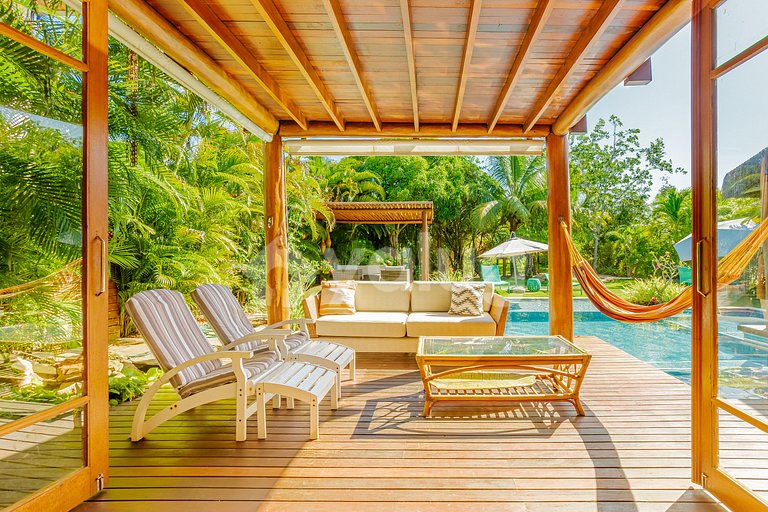 Maravillosa casa con 5 suites a 500m de Lord- Praia do Forte