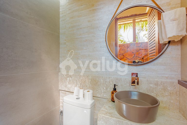 Wonderful house with 5 suites 500m from Lord- Praia do Forte