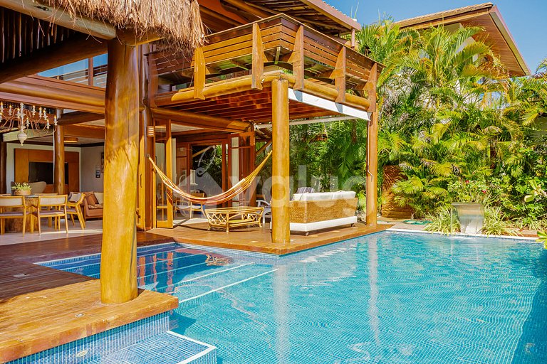 Maravillosa casa con 5 suites a 500m de Lord- Praia do Forte