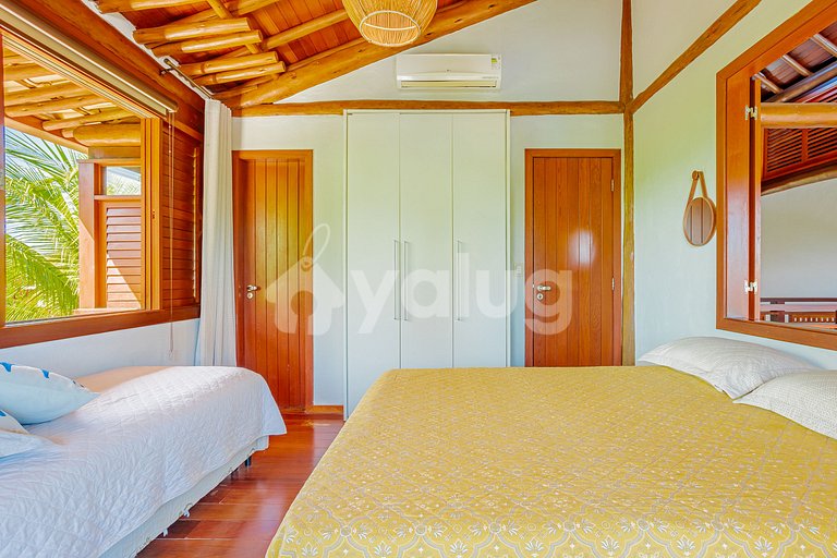 Maravilhosa casa com 5 suítes a 500m do Lord- Praia do Forte