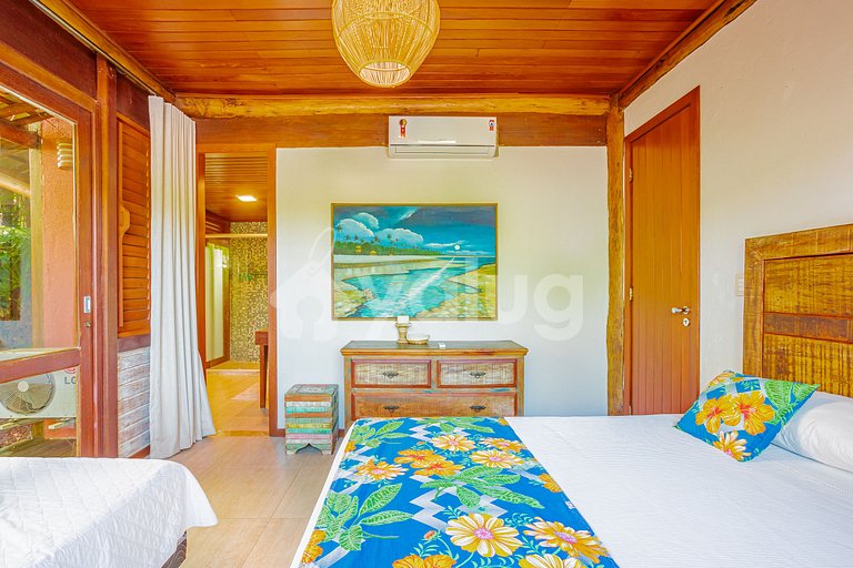 Maravillosa casa con 5 suites a 500m de Lord- Praia do Forte