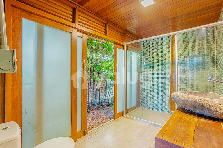 Maravillosa casa con 5 suites a 500m de Lord- Praia do Forte