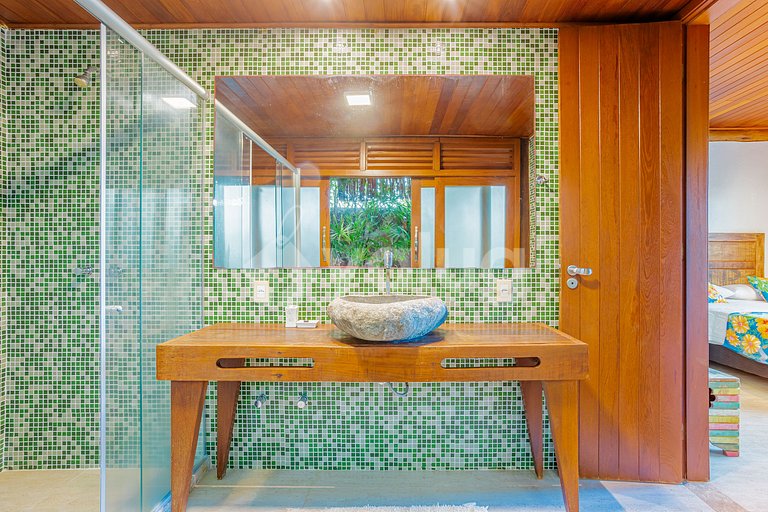 Maravillosa casa con 5 suites a 500m de Lord- Praia do Forte