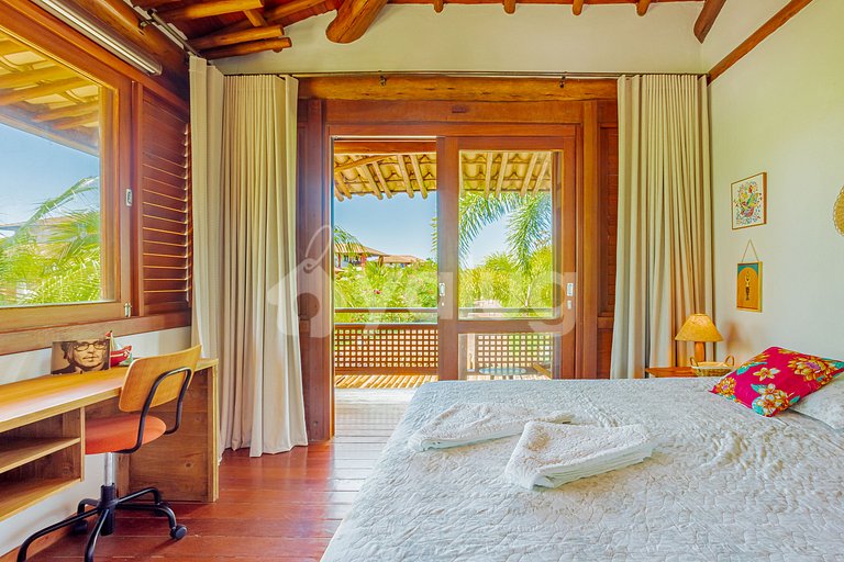 Maravillosa casa con 5 suites a 500m de Lord- Praia do Forte