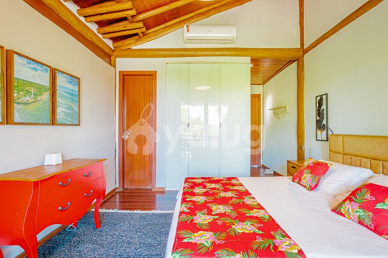 Maravilhosa casa com 5 suítes a 500m do Lord- Praia do Forte