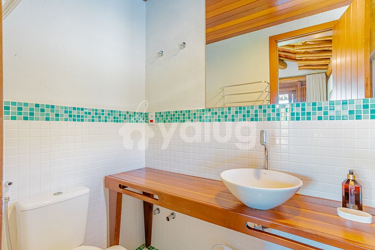 Maravillosa casa con 5 suites a 500m de Lord- Praia do Forte
