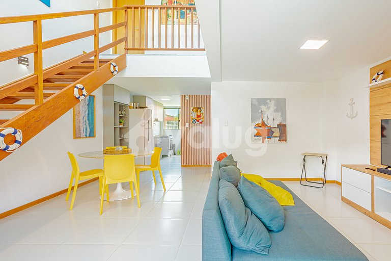 Hermoso apartamento 4 suites a 150m de la playa - Itacimirim