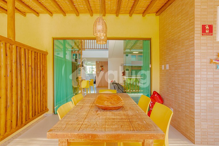 Hermoso apartamento 4 suites a 150m de la playa - Itacimirim