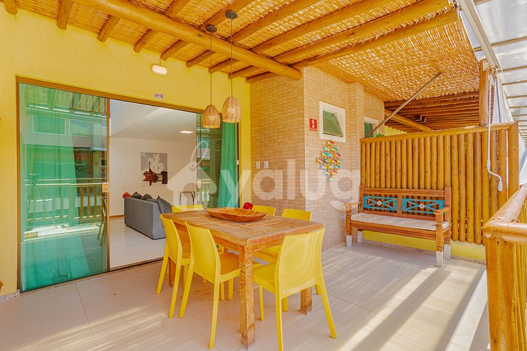 Hermoso apartamento 4 suites a 150m de la playa - Itacimirim