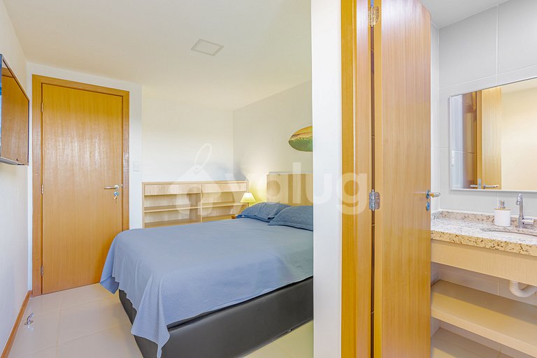Hermoso apartamento 4 suites a 150m de la playa - Itacimirim