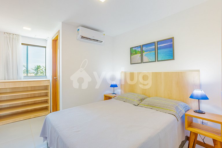 Hermoso apartamento 4 suites a 150m de la playa - Itacimirim