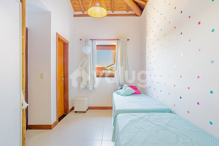 gran apartamento justo en la arena con 2 suites - Itacimirim