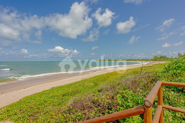 Excellent house right on the sand with 4 suites - Itacimirim