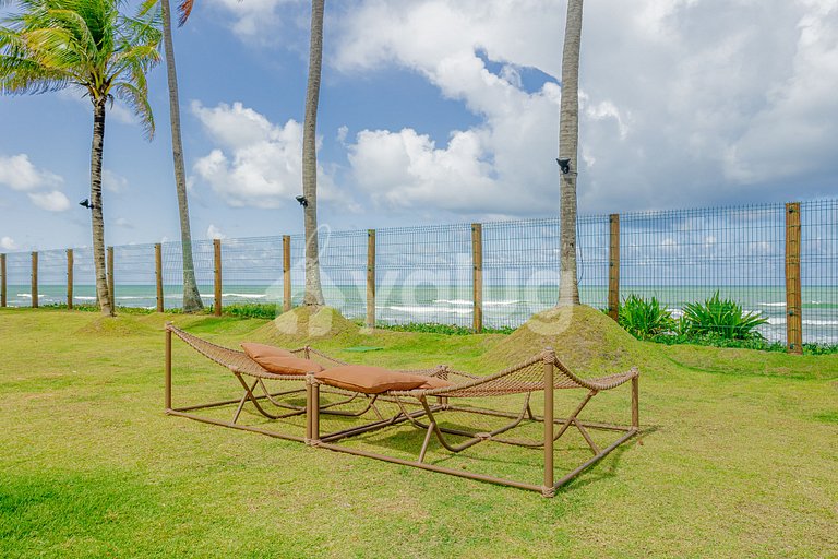 Excellent house right on the sand with 4 suites - Itacimirim