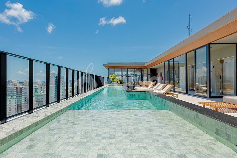 Hermoso estudio para 2 personas - Vitória