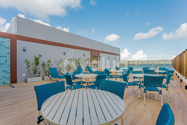Excellent apartment 750m from the beach - Armação